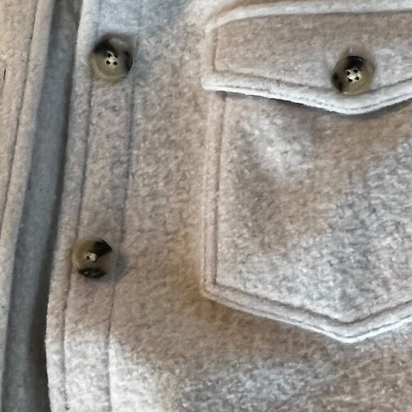 Aritzia Wildred Free Jacket Off-White/Light Pink, Size M - Picture 5 of 5